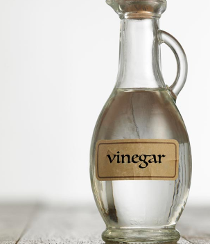 Vinegar (for salt stains)
