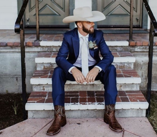 How To Wear Cowboy Boots With A Suit