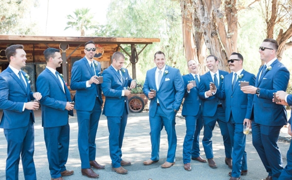 Cowboy Boots With Suit Wedding
